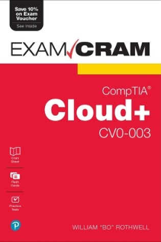 Cover of CompTIA Cloud+ CV0-003 Exam Cram