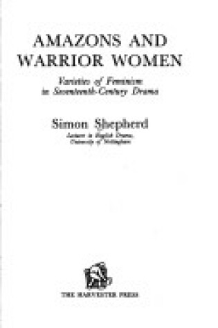 Cover of Amazons and Warrior Women