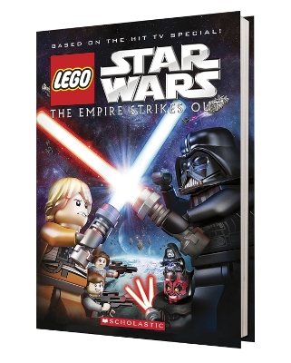 Book cover for Lego Star Wars: The Empire Strikes Out