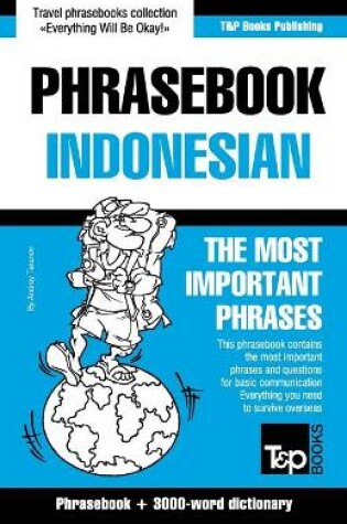 Cover of English-Indonesian phrasebook and 3000-word topical vocabulary