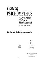 Book cover for Using Psychometrics