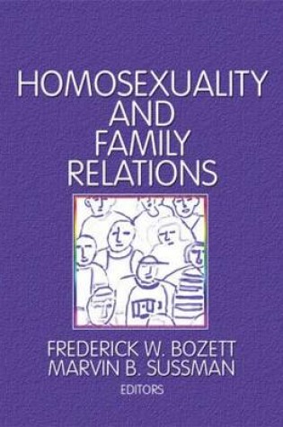 Cover of Homosexuality and Family Relations