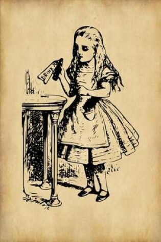 Cover of Alice in Wonderland Journal - Drink Me