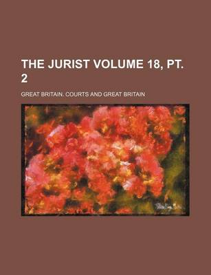 Book cover for The Jurist Volume 18, PT. 2