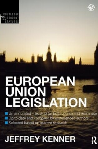 Cover of European Union Legislation