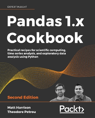 Book cover for Pandas 1.x Cookbook