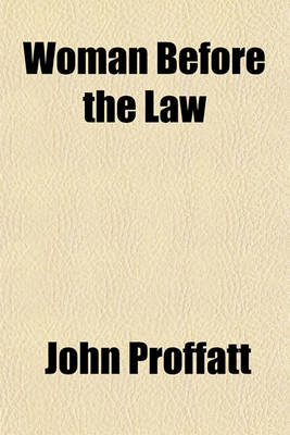 Book cover for Woman Before the Law