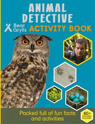 Book cover for Bear Grylls Sticker Activity: Animal Detective