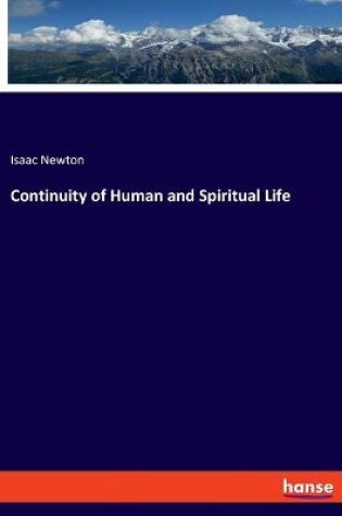 Cover of Continuity of Human and Spiritual Life