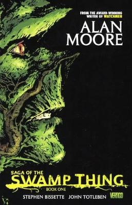 Book cover for Saga of the Swamp Thing, Book 1