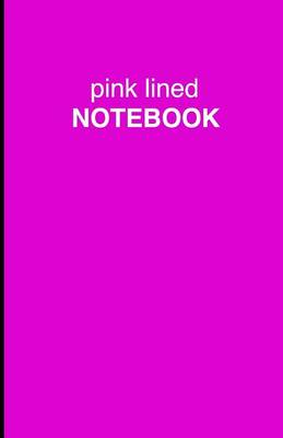 Book cover for Pink Lined Notebook