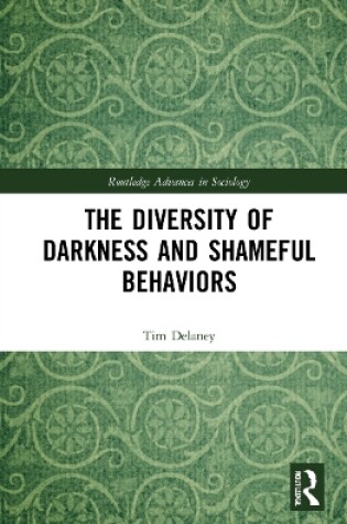 Cover of The Diversity of Darkness and Shameful Behaviors