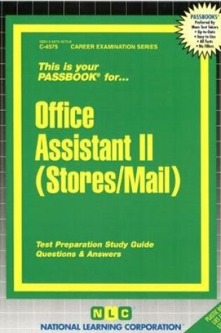 Cover of Office Assistant II (Stores/Mail)