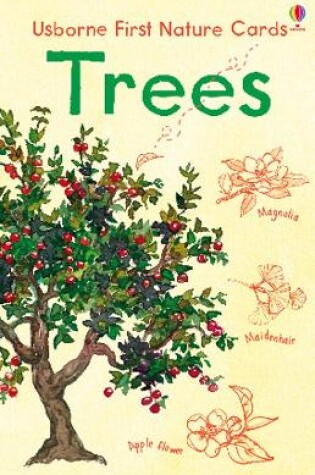 Cover of Trees Usborne Nature Cards