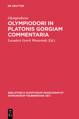 Book cover for In Platonis Gorgiam Commentar CB