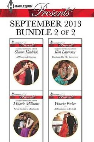 Cover of Harlequin Presents September 2013 - Bundle 2 of 2