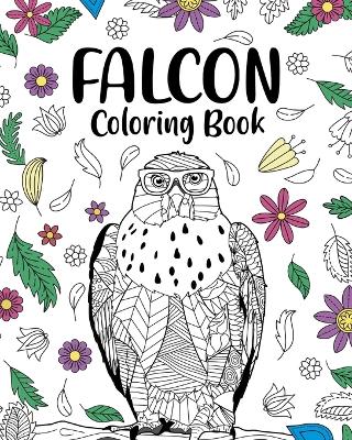 Book cover for Falcon Coloring Book