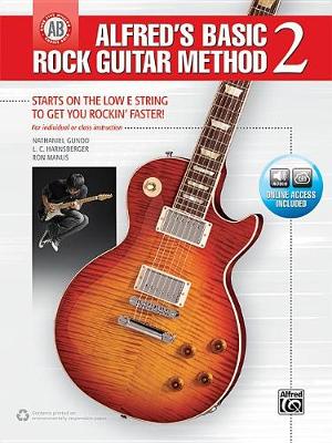 Book cover for Alfreds Basic Rock Guitar 2