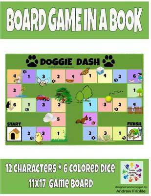 Book cover for Board Game in a Book - Doggie Dash