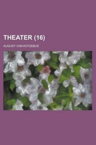 Cover of Theater Volume 16