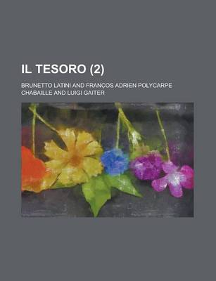 Book cover for Il Tesoro (2)