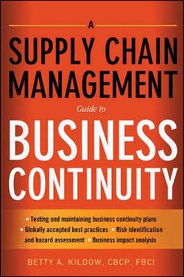 Cover of A Supply Chain Management Guide to Business Continuity