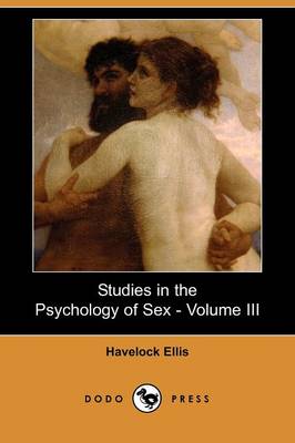 Book cover for Studies in the Psychology of Sex - Volume III (Dodo Press)