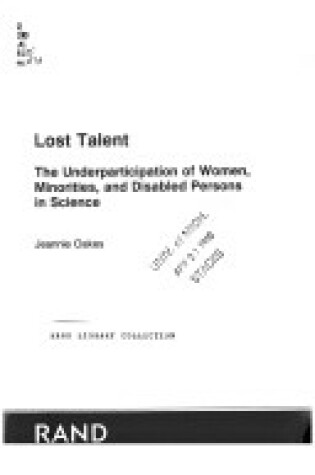 Cover of Lost Talent