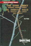 Book cover for The Stick Insect / El Insecto Palo
