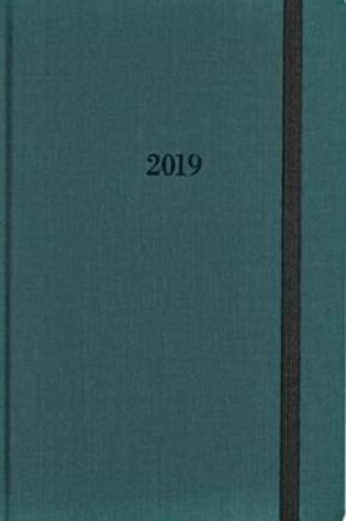 Cover of Shinola Planner: 2019, 12 Month, Hard Linen, Dark Teal (5.25x8.25)