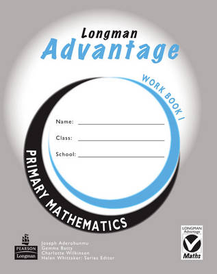 Book cover for Advantage Primary Maths Workbook 1 Nigeria