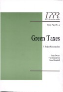 Cover of Green Taxes