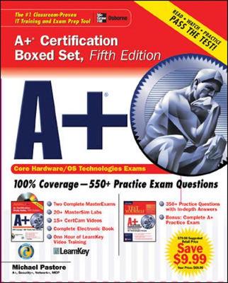 Book cover for A+ Certification Boxed Set, Fifth Edition