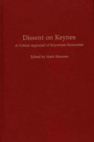 Cover of Dissent on Keynes