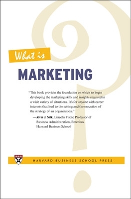 Book cover for What Is Marketing?