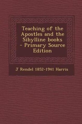 Cover of Teaching of the Apostles and the Sibylline Books