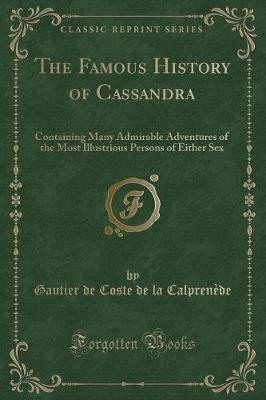 Book cover for The Famous History of Cassandra