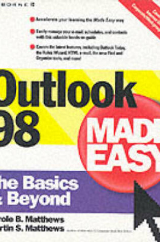 Cover of Outlook 98 Made Easy