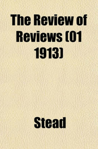 Cover of The Review of Reviews Volume 1