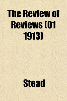 Book cover for The Review of Reviews Volume 1