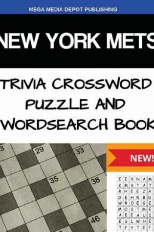 Cover of New York Mets Trivia Crossword Puzzle and Word Search Book