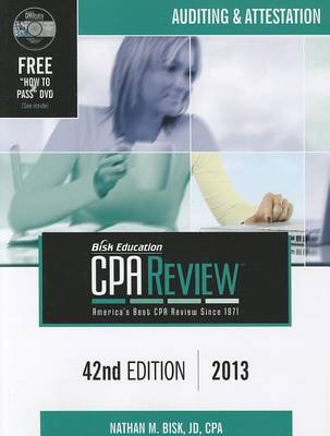 Book cover for Bisk CPA Review: Auditing & Attestation