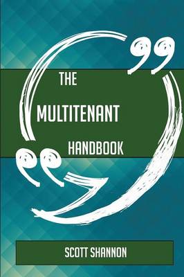 Book cover for The Multitenant Handbook - Everything You Need to Know about Multitenant