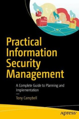 Cover of Practical Information Security Management