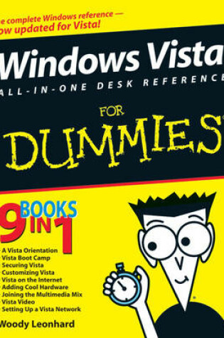 Cover of Windows Vista All-in-One Desk Reference For Dummies