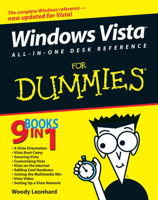 Book cover for Windows Vista All-in-One Desk Reference For Dummies