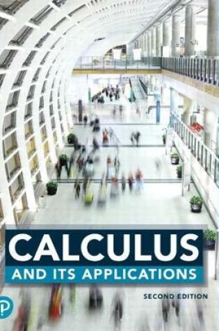 Cover of Calculus and Its Applications Plus Mylab Math with Pearson Etext -- 24-Month Access Card Package