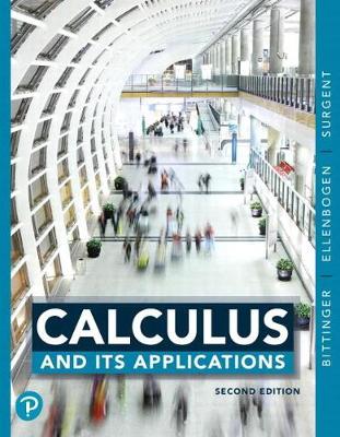 Book cover for Calculus and Its Applications Plus Mylab Math with Pearson Etext -- 24-Month Access Card Package