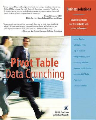 Book cover for Pivot Table Data Crunching (Adobe Reader)