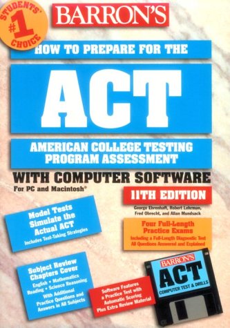 Book cover for Barron's How to Prepare for the Act, American College Testing Assessment Prog